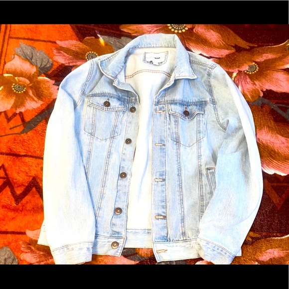Fashion Nova Other - Fashion Nova Men Cobain Denim Jacket M Light Blue